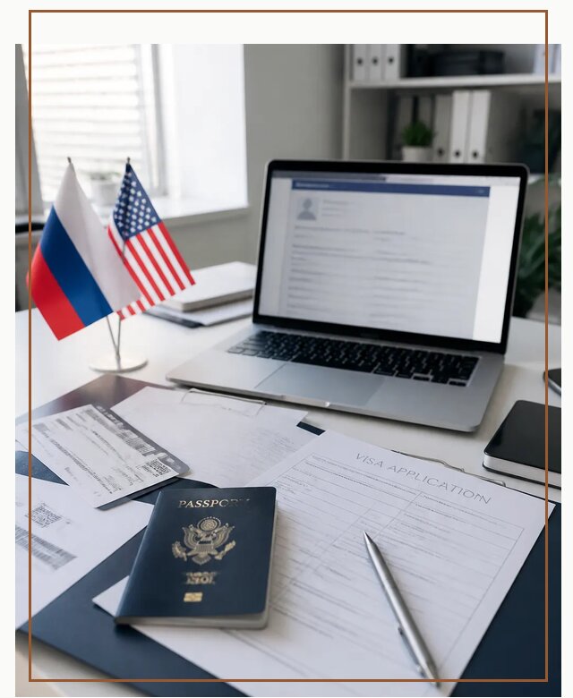 Оформление визы в США для туристов и бизнеса в Соликамске