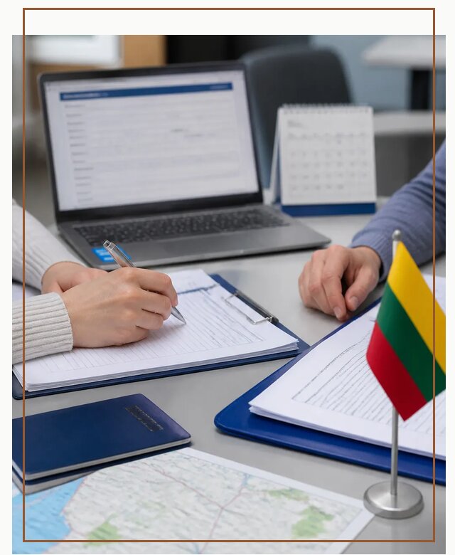 Профессиональное оформление визы в Литву для поездки в Соликамске