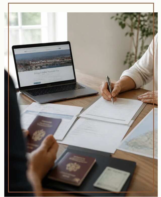 Оформление Digital Nomad и ВНЖ Португалии в Соликамске