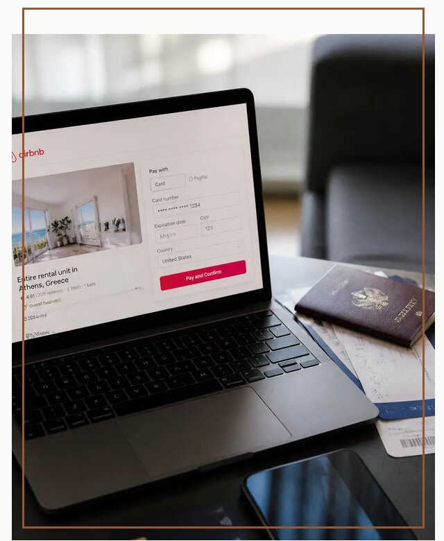 Оплата бронирования Airbnb онлайн для проживания в Соликамске